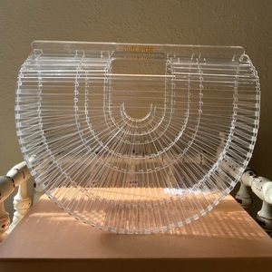 Cult Gaia Acrylic Basket Bag